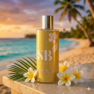 Brume Précieuse au Monoï : L&rsquo;Évasion Solaire par MSB Cosmetic